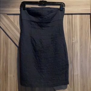 Joe’s Jeans Strapless Navy Dress